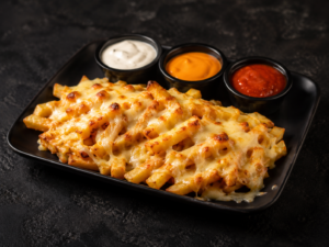 gratinadas con queso mediana