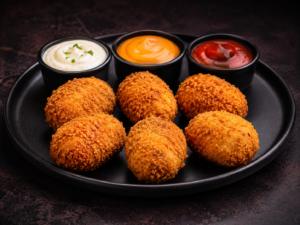 Raciónes de croquetas
