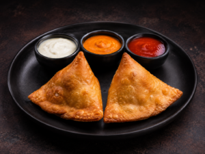 Raciónes de samosa